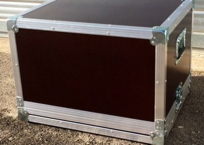 caisse de transport capot inversé sur mesure