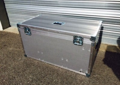 flight case en fibre de carbone sur mesure en kit