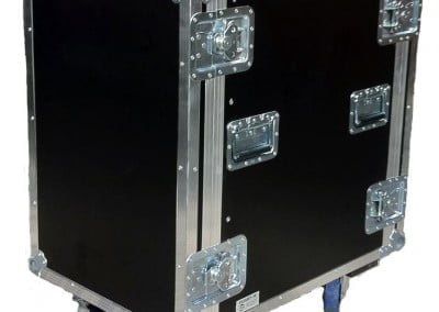 flight case cacks 19" 16u sur mesure en kit